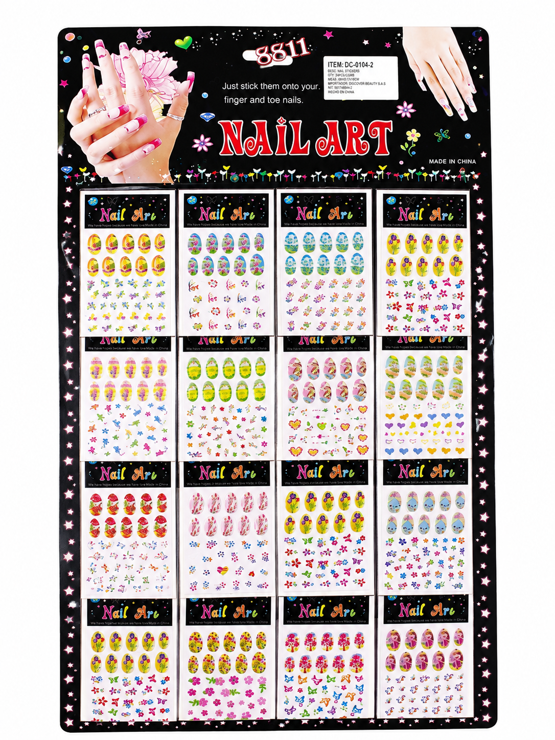 STICKERS REF: 0104-2
